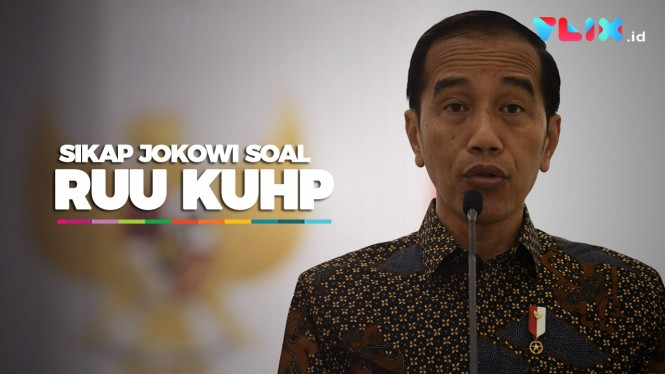 Jokowi Minta RUU KUHP Ditunda