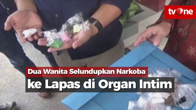 Dua Perempuan Selundupkan Narkoba ke Lapas dalam Organ Intim
