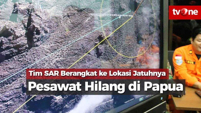 Tim SAR Berangkat ke Lokasi Jatuhnya Pesawat Hilang di Papua