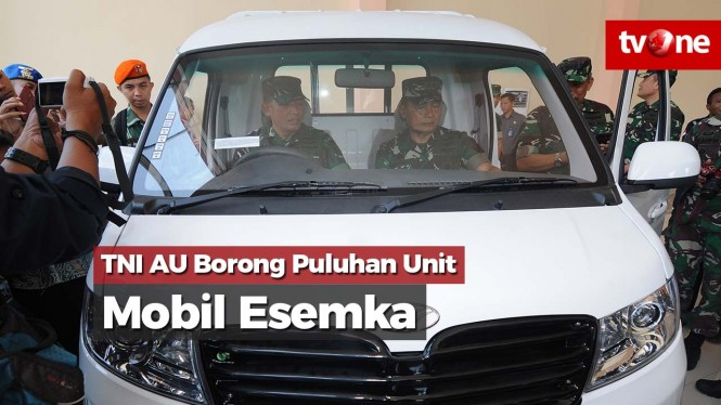 TNI AU Borong Puluhan Unit Mobil Esemka
