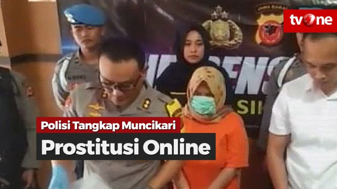 Polisi Tangkap Tersangka Muncikari Prostitusi Online