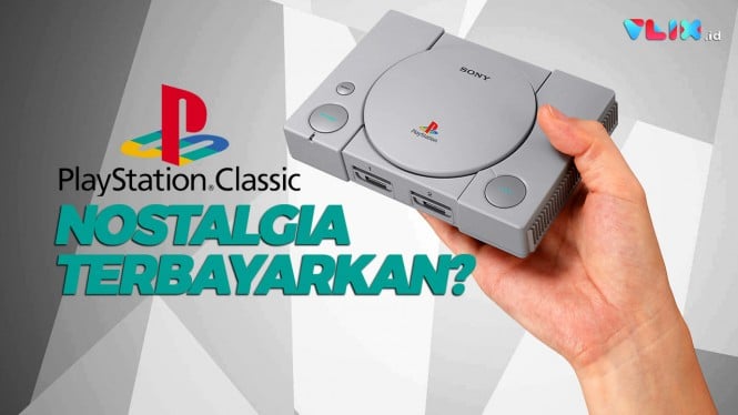 Nostalgia Nge-Game Pakai Miniatur PlayStation Klasik!