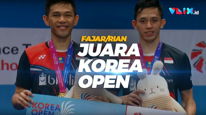 Beringas! Fajar/Rian Juara di Korea, Duo Jepang Jadi Korban