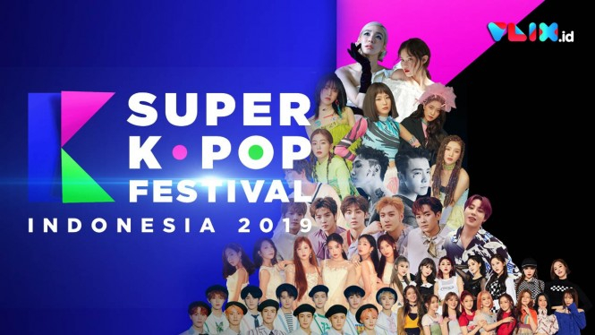 Gemuruh Teriakan Fans di Super K-Pop Festival 2019