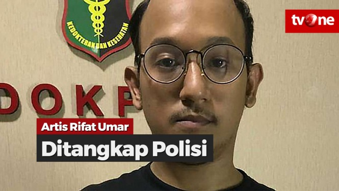 Artis Rifat Umar Ditangkap Polisi Terkait Kasus Narkoba