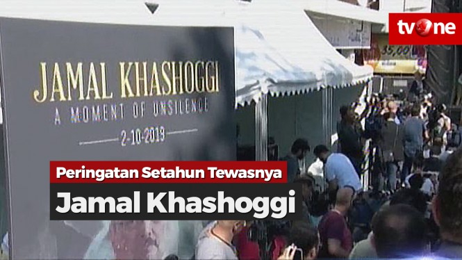 Jurnalis Peringati Satu Tahun Pembunuhan Sadis Khashoggi