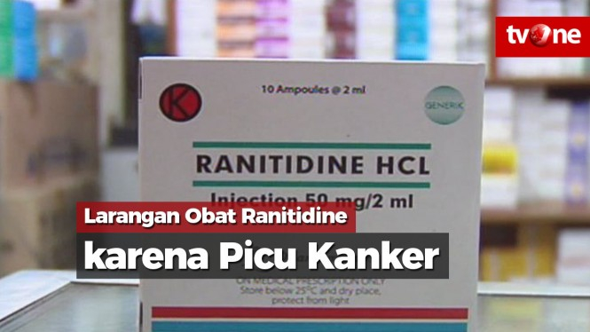 Larangan Obat Ranitidine karena Memicu Kanker
