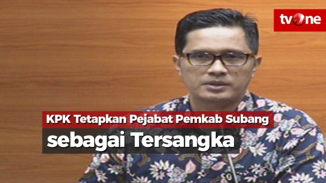 KPK Tetapkan Pejabat Pemkab Subang sebagai Tersangka Baru