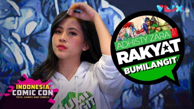 Rakyat Bumilangit, Zara JKT48 dan Virgo di Comic Con 2019
