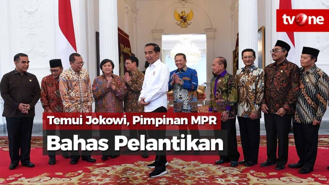 Temui Jokowi, Pimpinan MPR Bahas Pelantikan