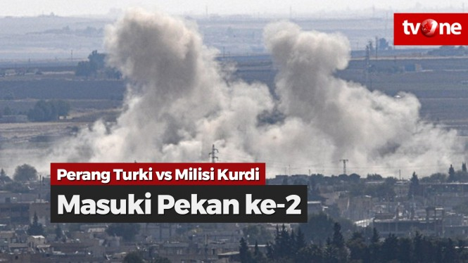 Perang Antara Turki dan Milisi Kurdi Masuki Pekan ke-2