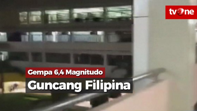 Gempa 6,4 Magnitudo Guncang Filipina