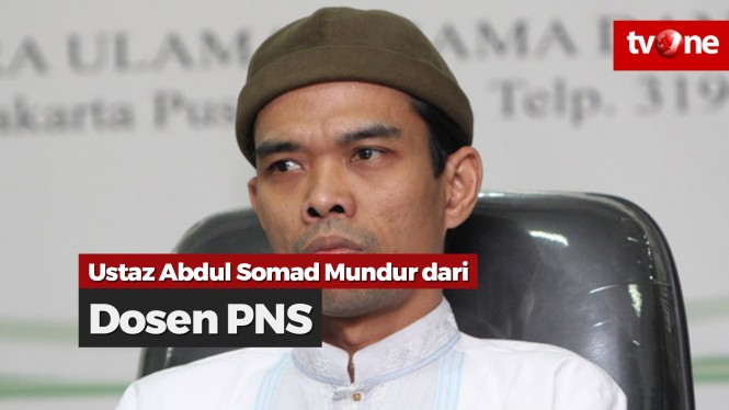 Ustaz Abdul Somad Mundur dari Dosen PNS UIN Pekanbaru