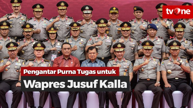 Tradisi Pengantar Purna Tugas untuk Wapres Jusuf Kalla