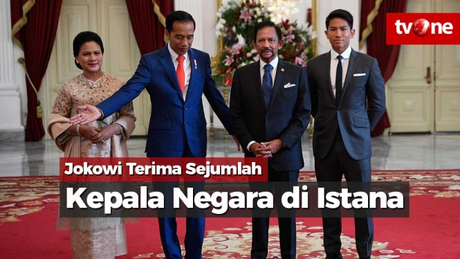 Jokowi Terima Sejumlah Kepala Negara di Istana