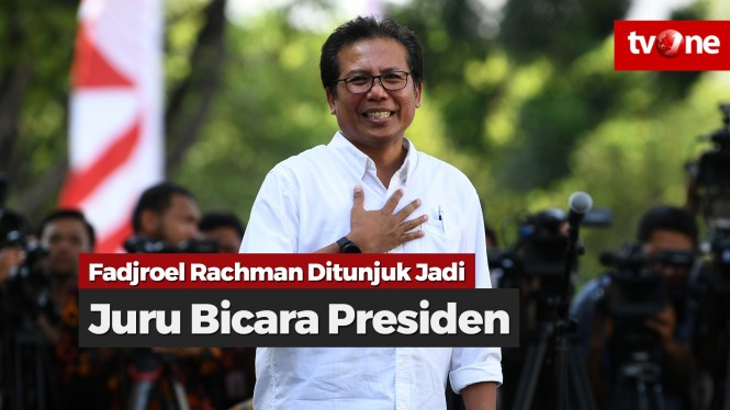 Fadjroel Rachman Jadi Juru Bicara Presiden Jokowi