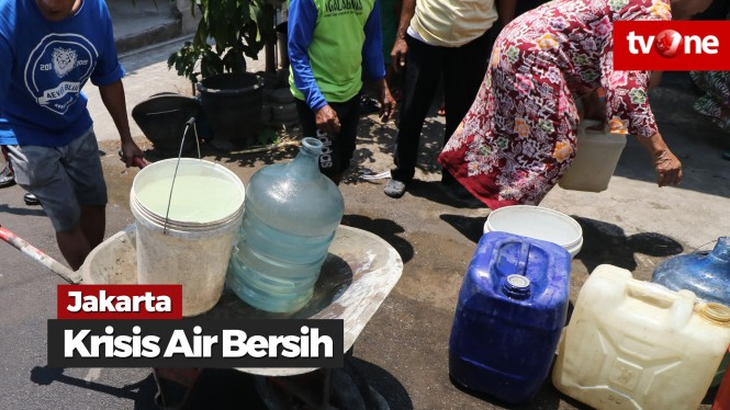 Krisis Air di Jakarta, Warga Menambah Kedalaman Sumur Bor