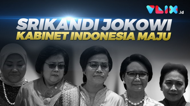 Mengenal 5 Srikandi Jokowi di Kabinet Indonesia Maju