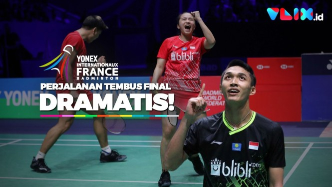 Tembus Final Dramatis, Indonesia Bikin Geger French Open