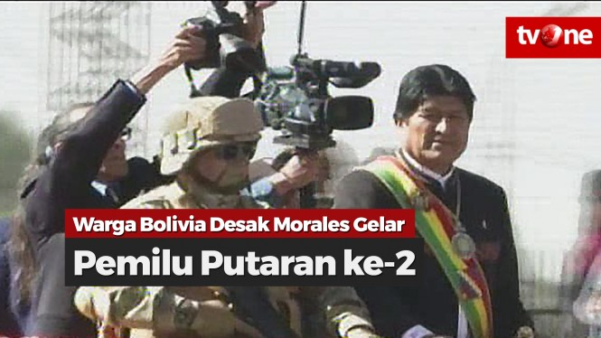 Morales Didesak Gelar Pemilu Putaran Kedua
