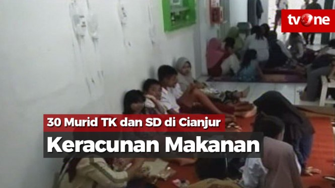 30 Murid TK dan SD di Cianjur Keracunan Makanan