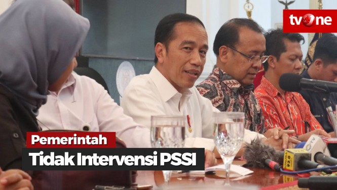 Presiden Jokowi: Pemerintah Tidak Boleh Intervensi PSSI