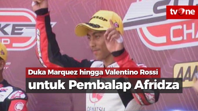 Duka Marquez hingga Valentino Rossi untuk Pembalap Afridza