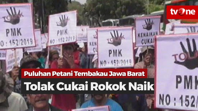 Petani Tembakau Jawa Barat Tolak Kenaikan Cukai Rokok