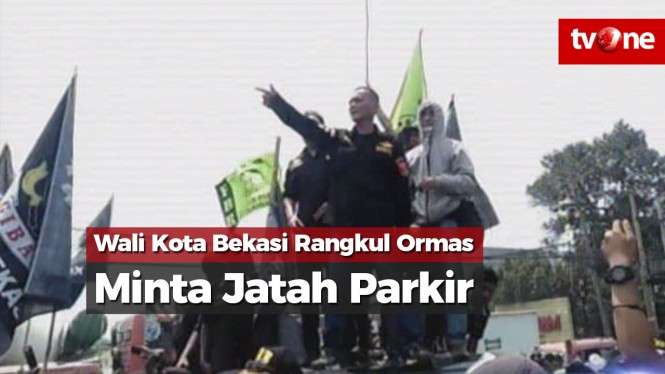 Wali Kota Bekasi Rangkul Ormas Minta Jatah Parkir Minimarket