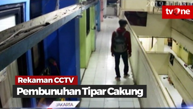 Rekaman CCTV Pembunuhan di Rusun Tipar Cakung