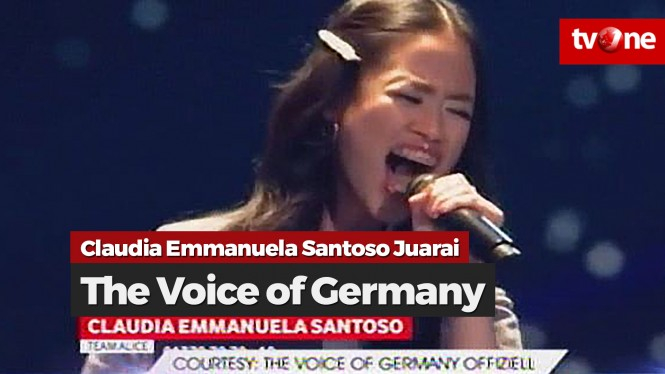 Claudia Emmanuela Santoso Juara The Voice of Germany 2019