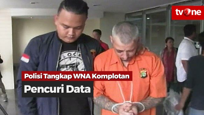 Polisi Tangkap WNA Komplotan Pencuri Data