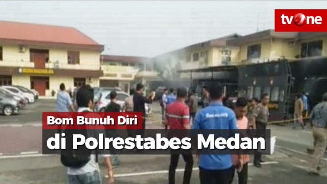 Bom Bunuh Diri di Polrestabes Medan