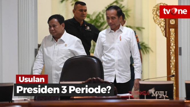 Heboh Usulan Jokowi Jabat Presiden Tiga Periode