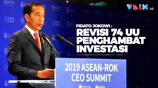 Jokowi Akan Revisi 74 UU Penghambat Investasi