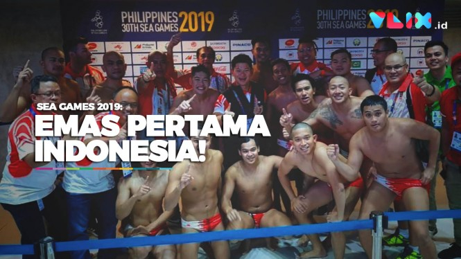 Tim Polo Air Indonesia Sabet Emas, Tribun Penonton Bergetar!