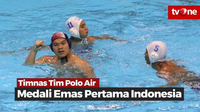 Polo Air Sumbang Medali Emas Pertama Indonesia di SEA Games