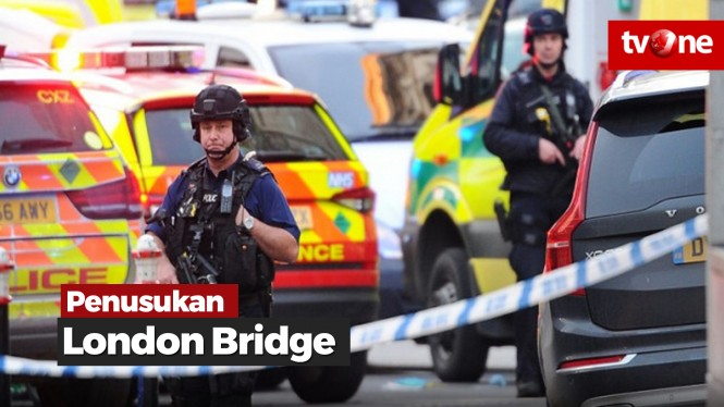 Pelaku Penusukan London Bridge Mantan Terpidana Terorisme