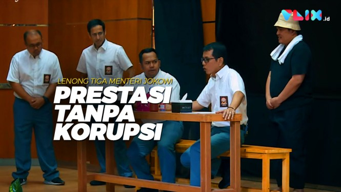 KOCAK! Lenong 3 Menteri Jokowi: Erick, Nadiem dan Wishnutama