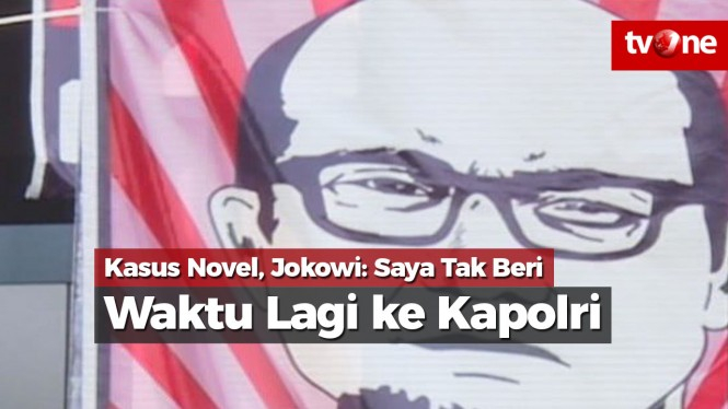 Kasus Novel, Jokowi: Saya Tak Beri Waktu Lagi ke Kapolri