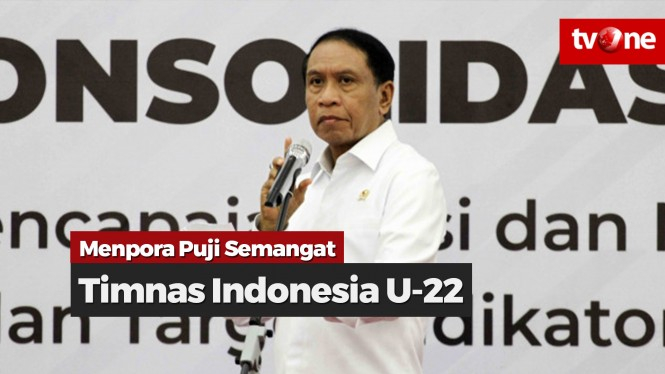 Menpora Puji Semangat Timnas Indonesia U-22