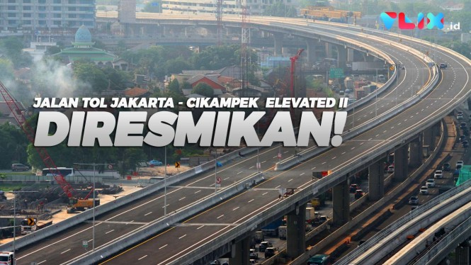 Jalan Tol Layang Jakarta-Cikampek Elevated II Diresmikan