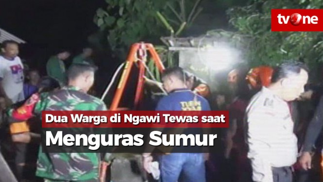 Dua Warga di Ngawi Tewas saat Menguras Sumur
