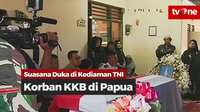 Suasana Duka di Kediaman TNI Korban KKB di Papua