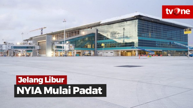 Jelang Libur, Yogyakarta International Airport Mulai Padat