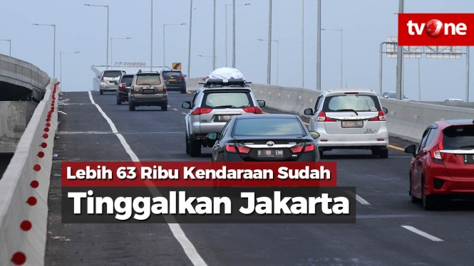Lebih 63 Ribu Kendaraan Sudah Tinggalkan Jakarta Via Japek