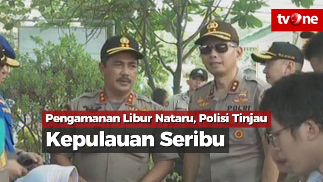 Pengamanan Libur Nataru, Polisi Tinjau Kepulauan Seribu
