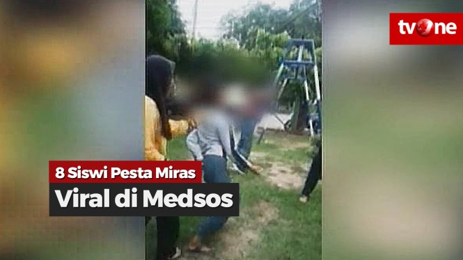 8 Siswi Pesta Miras, Viral di Media Sosial