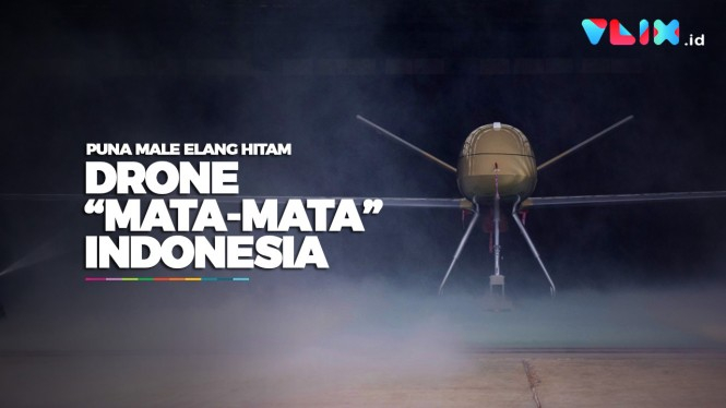 SANGAR! Indonesia Punya 'Drone Mata-mata' Elang Hitam