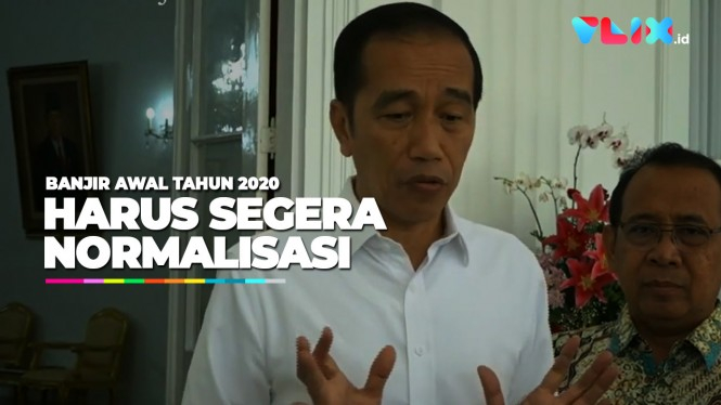 Banjir Jabodetabek, Jokowi Angkat Bicara